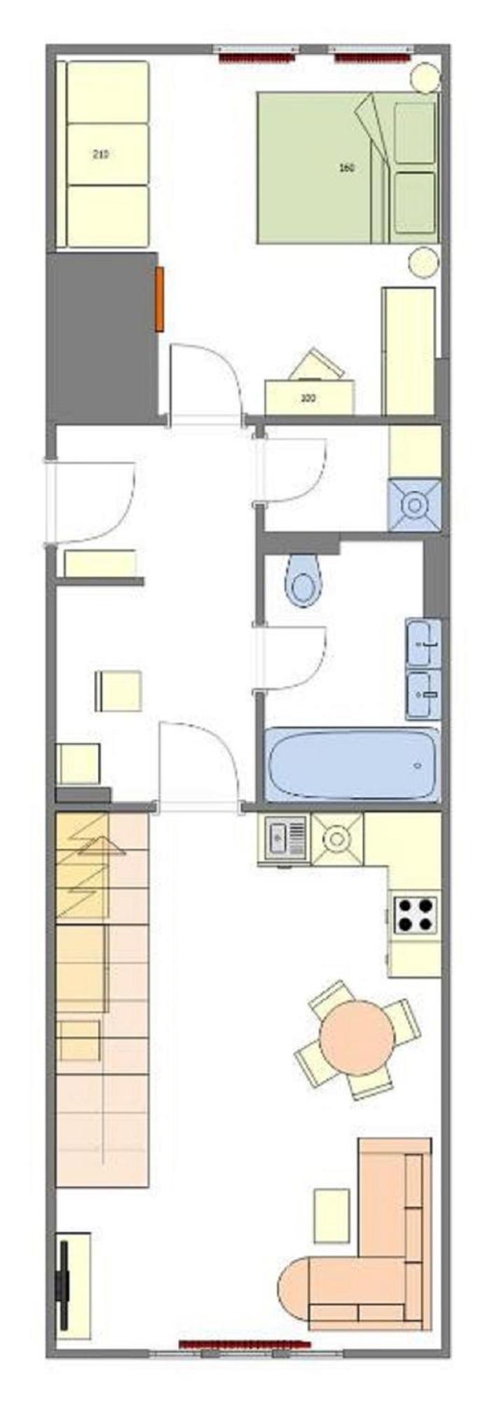 Quite Loft With Balcony And 3 Air Conditioners Praag Buitenkant foto
